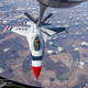 Illustration for article titled Watch The Thunderbirds Gas Up From A KC-135 On Their Way To Florida For the Daytona 500